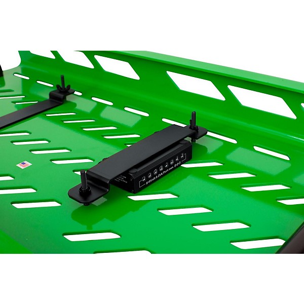Gator Green Aluminum Pedalboard XL With Carry Bag
