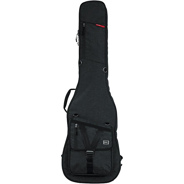 Open Box Gator Transit Series Bass Guitar Gig Bag Level 1 Charcoal Black