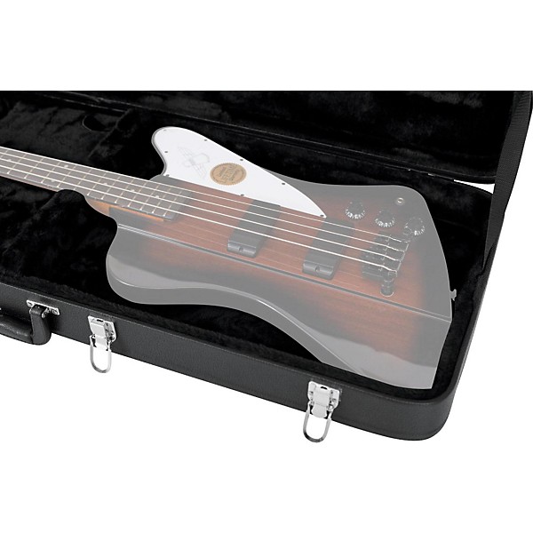 Open Box Gator Thunderbird Bass Guitar Wood Case Level 1 Black