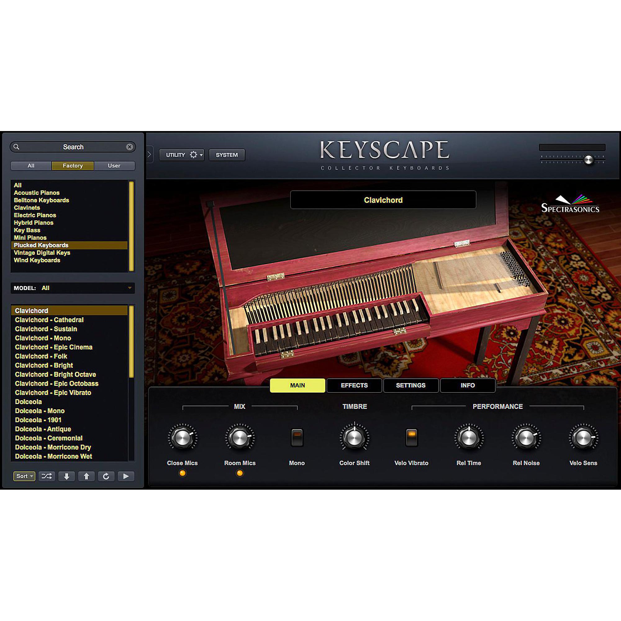 Spectrasonics Keyscape Virtual Keyboard Collection | Guitar Center