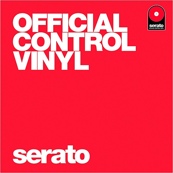 Serato 12" Performance Series Control Vinyl 2.5 Red
