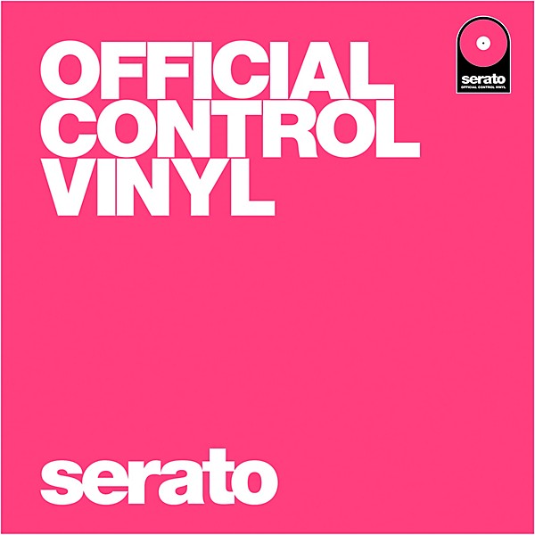 Serato OFFICIAL CONTROL VINYL ピンク SERATO 12