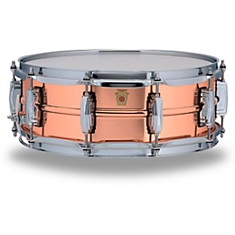 Ludwig Copper Phonic Smooth Snare Drum 14 x 5 in. Smooth Finish with Imperial Lugs