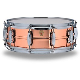 Ludwig Copper Phonic Smooth Snare Drum ... Ludwig Copper Phonic Smooth Snare Drum 14 x 5 in. Smooth Finish with Imperial Lugs