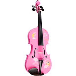 Rozanna's Violins Twinkle Star Pink Glitter Series Violin Outfit 3/4