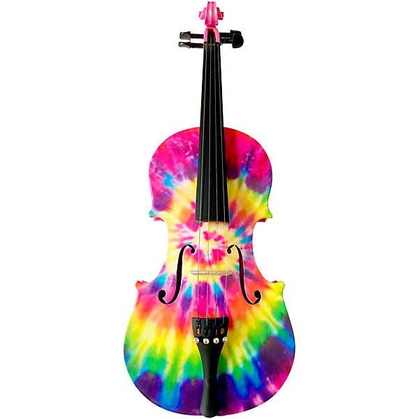 Open Box Rozanna's Violins Tie Dye Series Violin Outfit Level 1 3/4