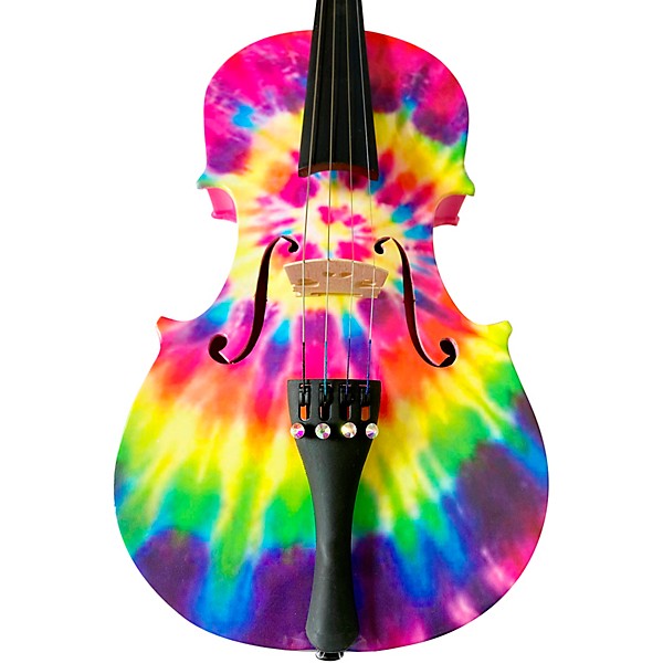 Open Box Rozanna's Violins Tie Dye Series Violin Outfit Level 1 3/4