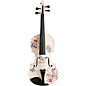 Rozanna's Violins Butterfly Dream White Glitter Series Violin Outfit 4/4 thumbnail