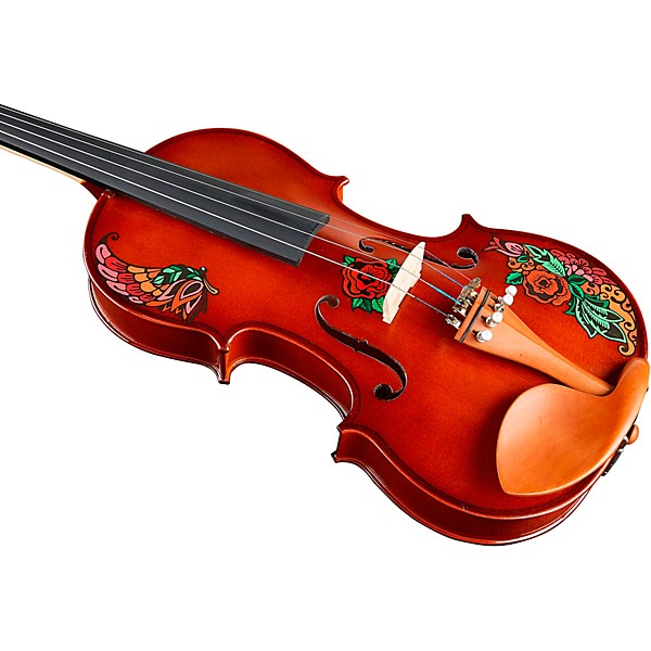 Rozanna's Violins Butterfly Rose Tattoo Series Violin Outfit 1/4