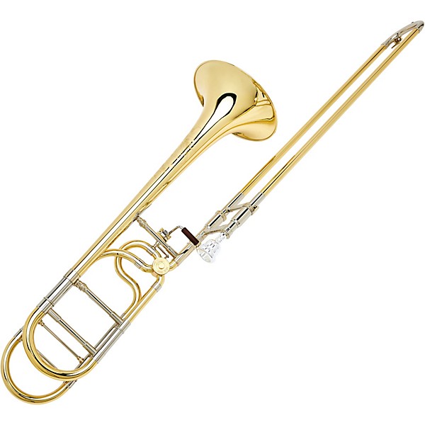 S.E. SHIRES TBQ30R Q-Series Professional F-Attachment Trombone Lacquer, Yellow Brass Bell Lacquer Yellow Brass Bell