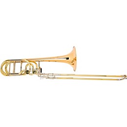 S.E. SHIRES TBQ36R Q-Series Professional Bass Trombone Lacquer Gold Brass Bell