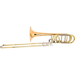 S.E. SHIRES TBQ36R Q-Series Professional Bass Trombone Lacquer Gold Brass Bell