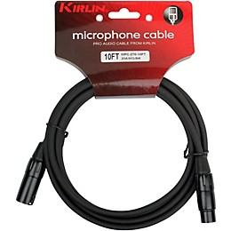 Kirlin XLR Microphone Cable 10 ft.