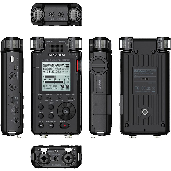 Clearance TASCAM DR-100mkIII 2-ch Handheld Digital Stereo Recorder