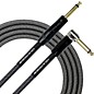 Kirlin Premium Plus Straight to Right Angle Instrument Cable, Carbon Gray Woven Jacket 20 ft. thumbnail