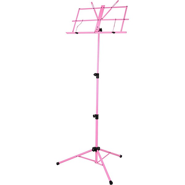 Strukture Deluxe Folding Music Stand - Assorted Colors Pink