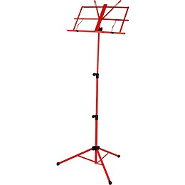 Strukture Deluxe Folding Music Stand - Assorted Colors Red