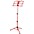 Strukture Deluxe Folding Music Stand - Assorted Colors Blue Strukture Deluxe Folding Music Stand - Assorted Colors Red