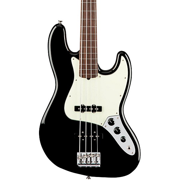 Open Box Fender American Professional Fretless Jazz Bass Rosewood Fingerboard Level 2 Black 888366061459