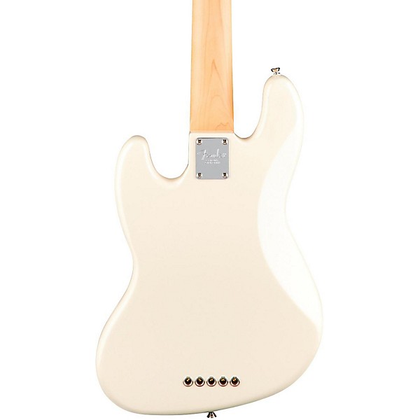 Fender American Professional Jazz Bass V Rosewood Fingerboard Olympic White