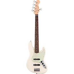 Fender American Professional Jazz Bass V Rosewood Fingerboard Olympic White