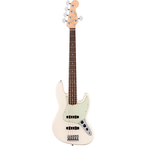 Fender American Professional Jazz Bass V Rosewood Fingerboard Olympic White