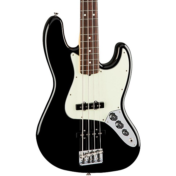 Fender American Professional Jazz Bass Rosewood Fingerboard Electric Bass Black