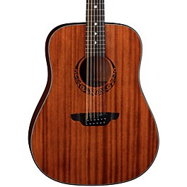 Luna Gypsy 12-String Dreadnought Mahogany Acoustic Guitar Satin Natural