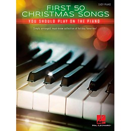 Hal Leonard First 50 Christmas Songs You Should Play on the Piano - Easy Piano