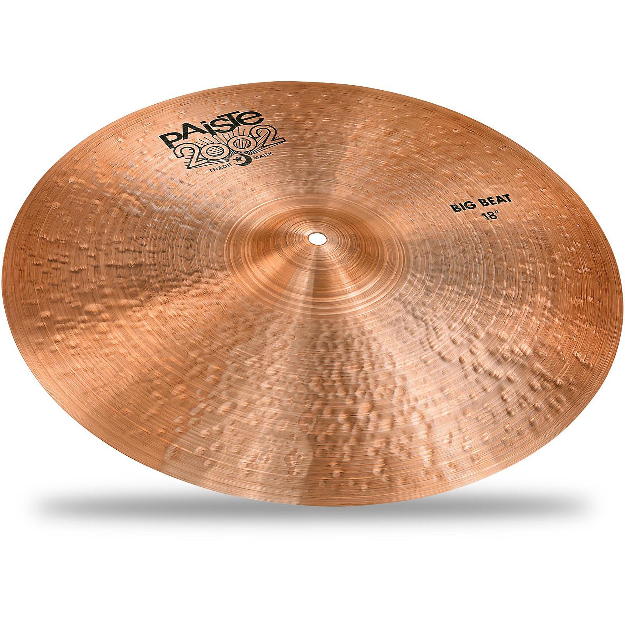 Paiste 2002 Clash 18 黒ロゴ Paiste 18