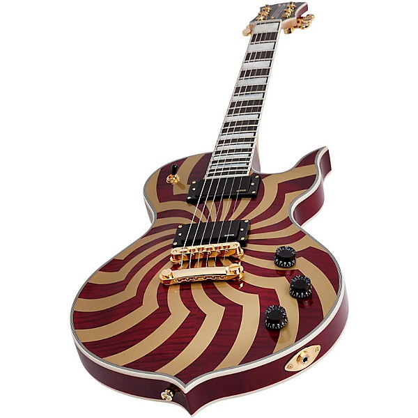 Wylde Audio Odin Grail Electric Guitar Crimson Gold Buzz Saw