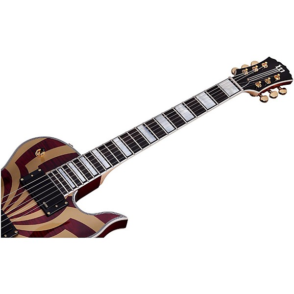 Wylde Audio Odin Grail Electric Guitar Crimson Gold Buzz Saw