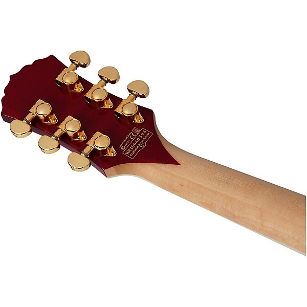 Wylde Audio Odin Grail Electric Guitar Crimson Gold Buzz Saw