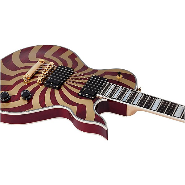 Wylde Audio Odin Grail Electric Guitar Crimson Gold Buzz Saw