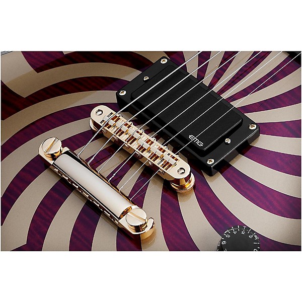 Wylde Audio Odin Grail Electric Guitar Crimson Gold Buzz Saw