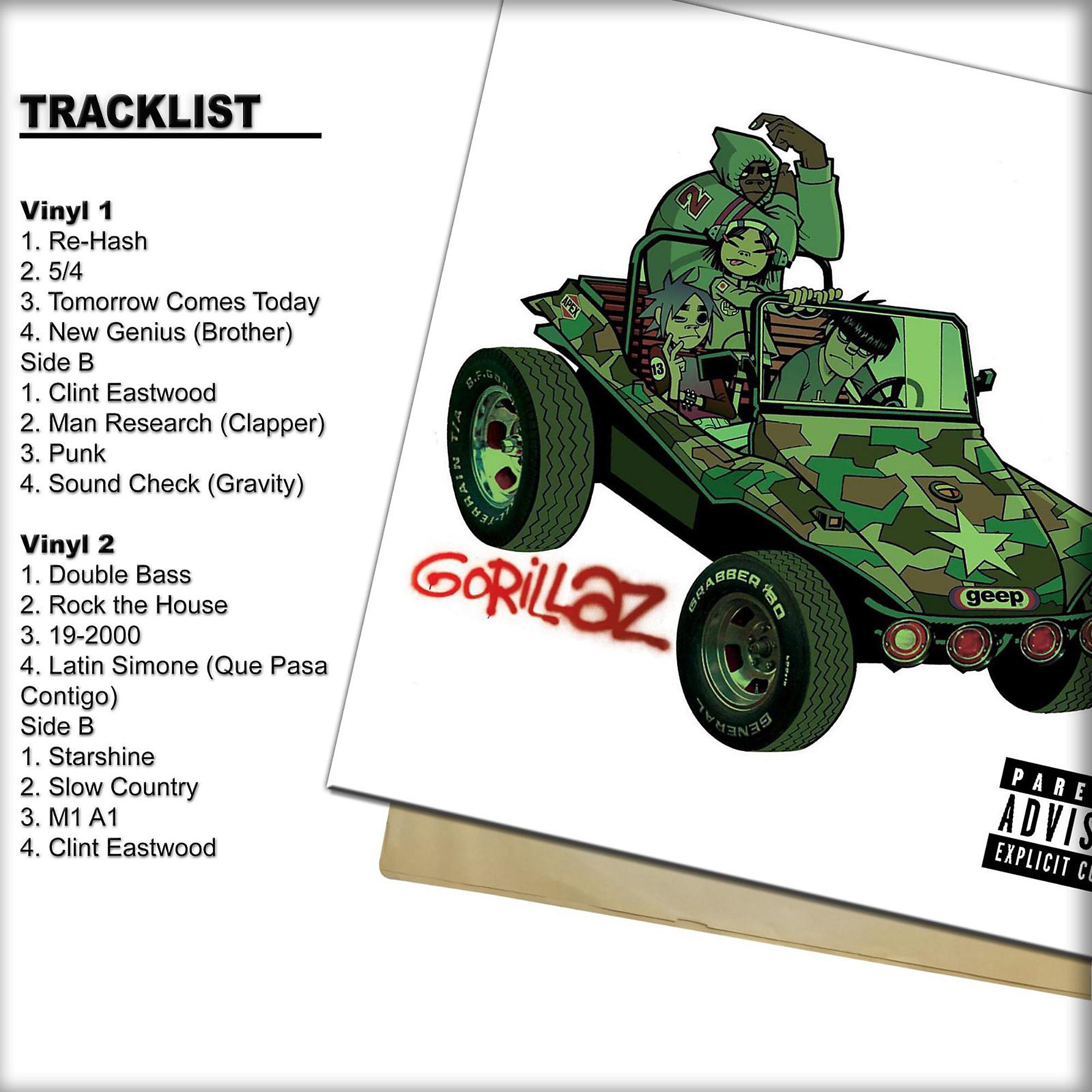 Gorillaz - Gorillaz (Explicit) [2 LP] | Guitar Center