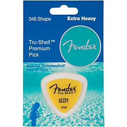 Fender Tru-Shell 346 Guitar Pick Extra Heavy 1