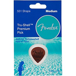 Fender Tru-Shell 551 Guitar Pick Medium 1
