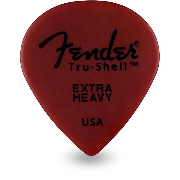 Fender Tru-Shell 551 Guitar Pick Extra Heavy 1