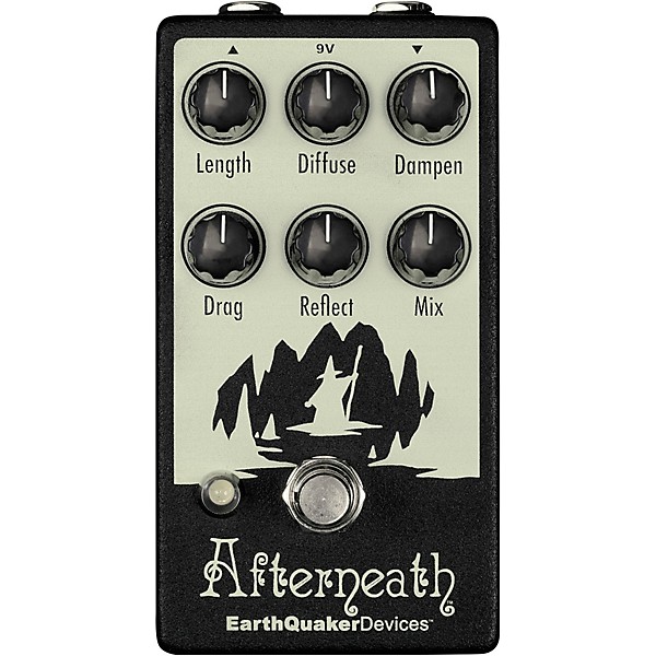 Open Box EarthQuaker Devices Afterneath V2 Otherworldly Reverberation Machine Level 1