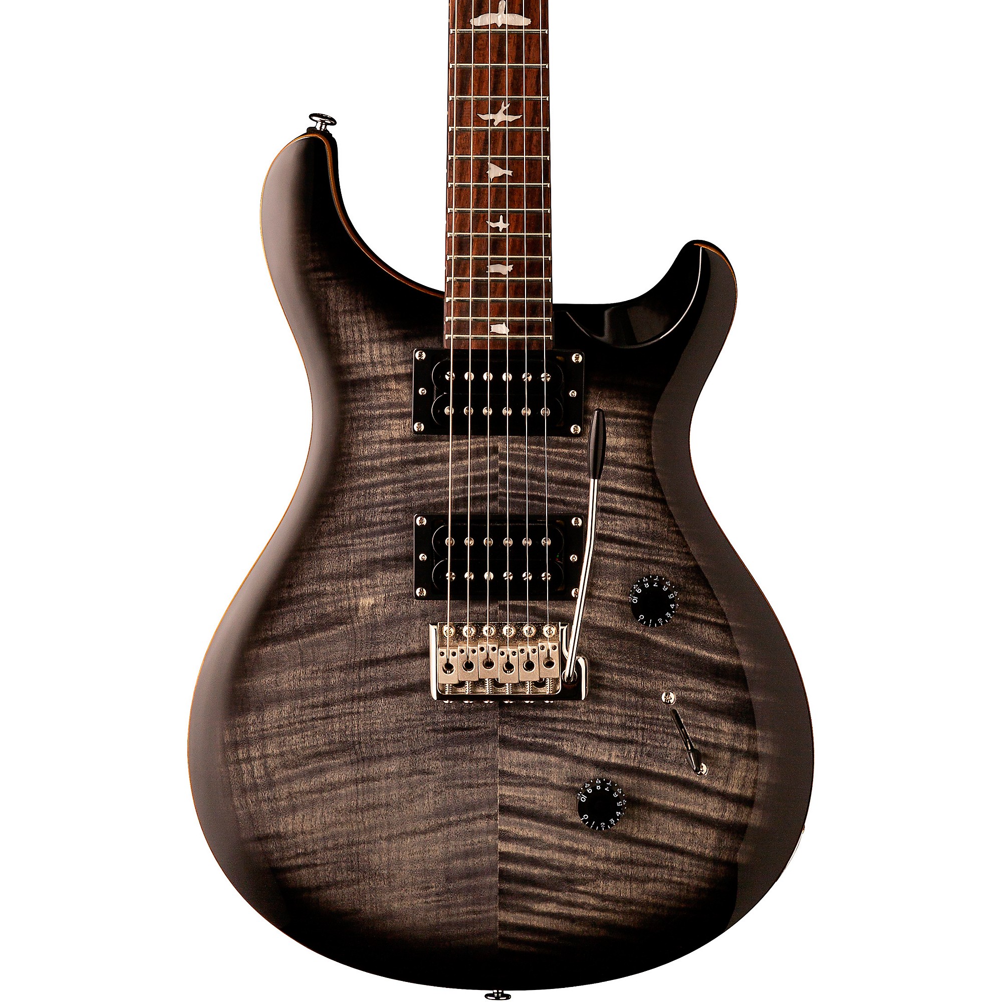 PRS SE Custom 24 Electric Guitar Charcoal Burst | Guitar Center