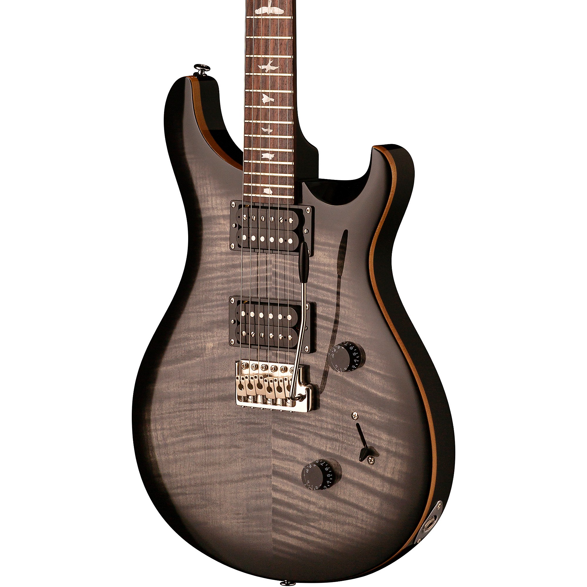 PRS SE Custom 24 Electric Guitar Charcoal Burst | Guitar Center
