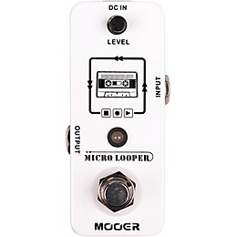Open Box Mooer Micro Looper Effects Pedal Level 1