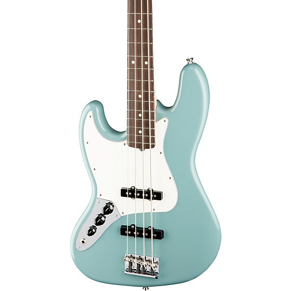 Fender American Professional Left-Handed Jazz Bass Rosewood Fingerboard Sonic Gray