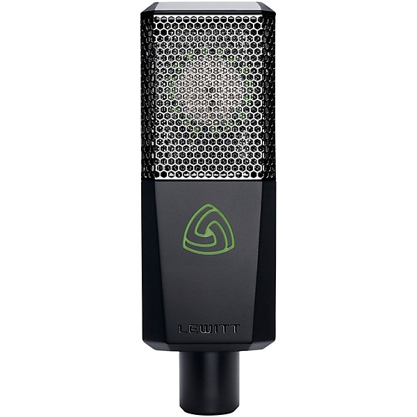 LEWITT LCT 640 TS Multi-Pattern Large-Diaphragm Condenser Microphone with Shockmount Black