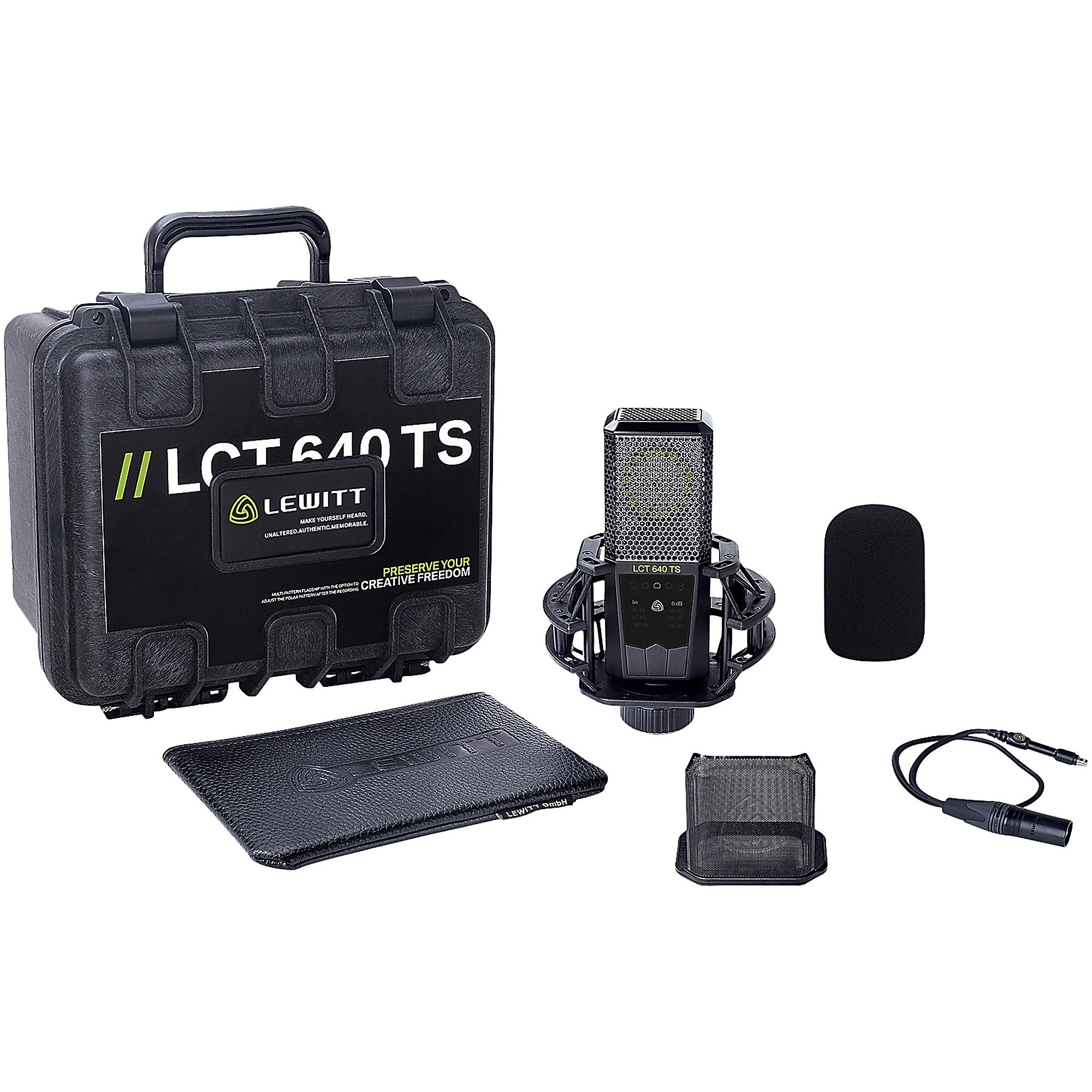 LEWITT LCT 640 TS Multi-Pattern Large-Diaphragm Condenser