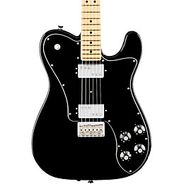 Open Box Fender American Professional Telecaster Deluxe Shawbucker Maple Fingerboard Electric Guitar Level 2 Black 190839752932