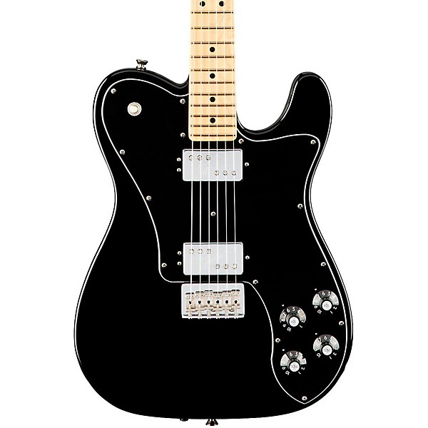 Open Box Fender American Professional Telecaster Deluxe Shawbucker Maple Fingerboard Electric Guitar Level 2 Black 1908397...