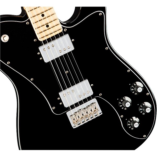 Open Box Fender American Professional Telecaster Deluxe Shawbucker Maple Fingerboard Electric Guitar Level 2 Black 1908397...
