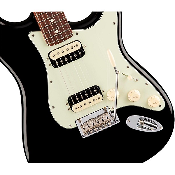 Fender American Professional Stratocaster HH Shawbucker Rosewood Fingerboard Black